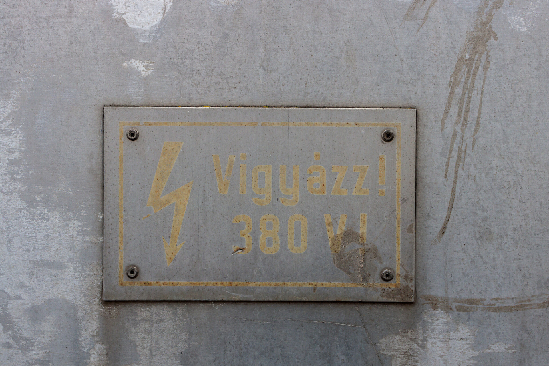 Power voltage box in Hungary
