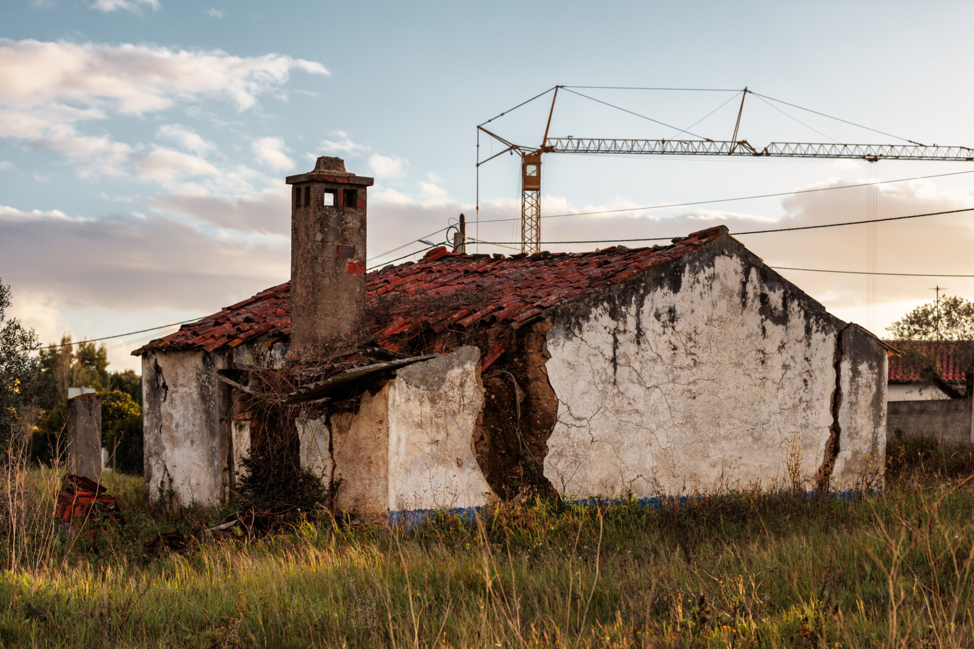 Old decaying house in Portugal