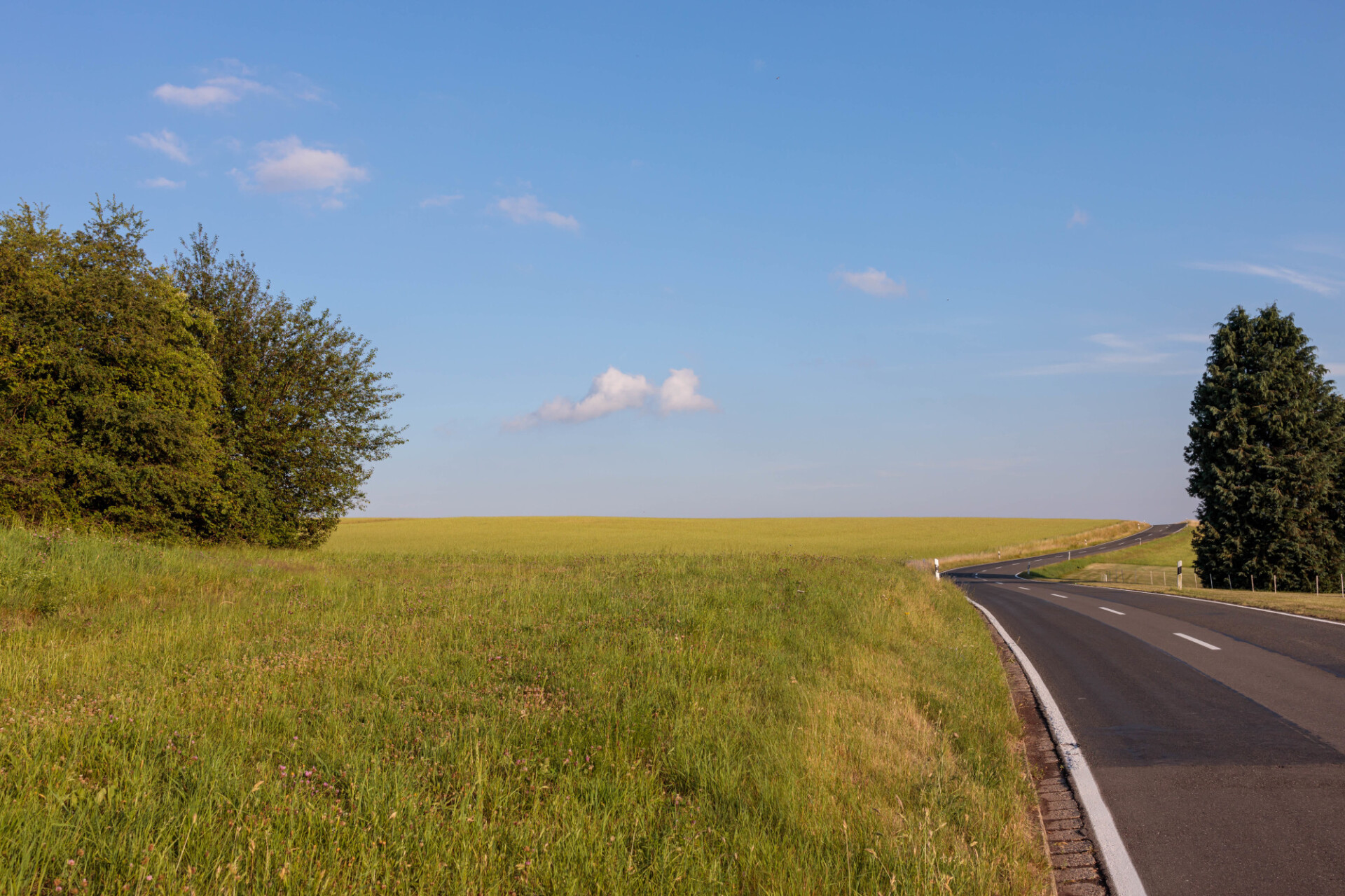 Volcanic Eifel, Manderscheid Country Road - Rural Landscape