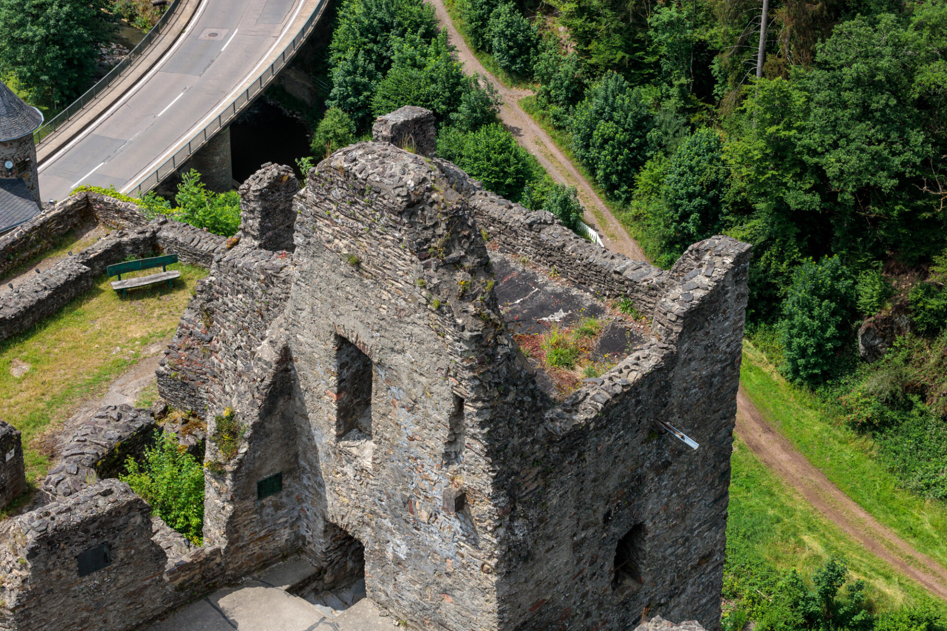 Castle ruins in Germany