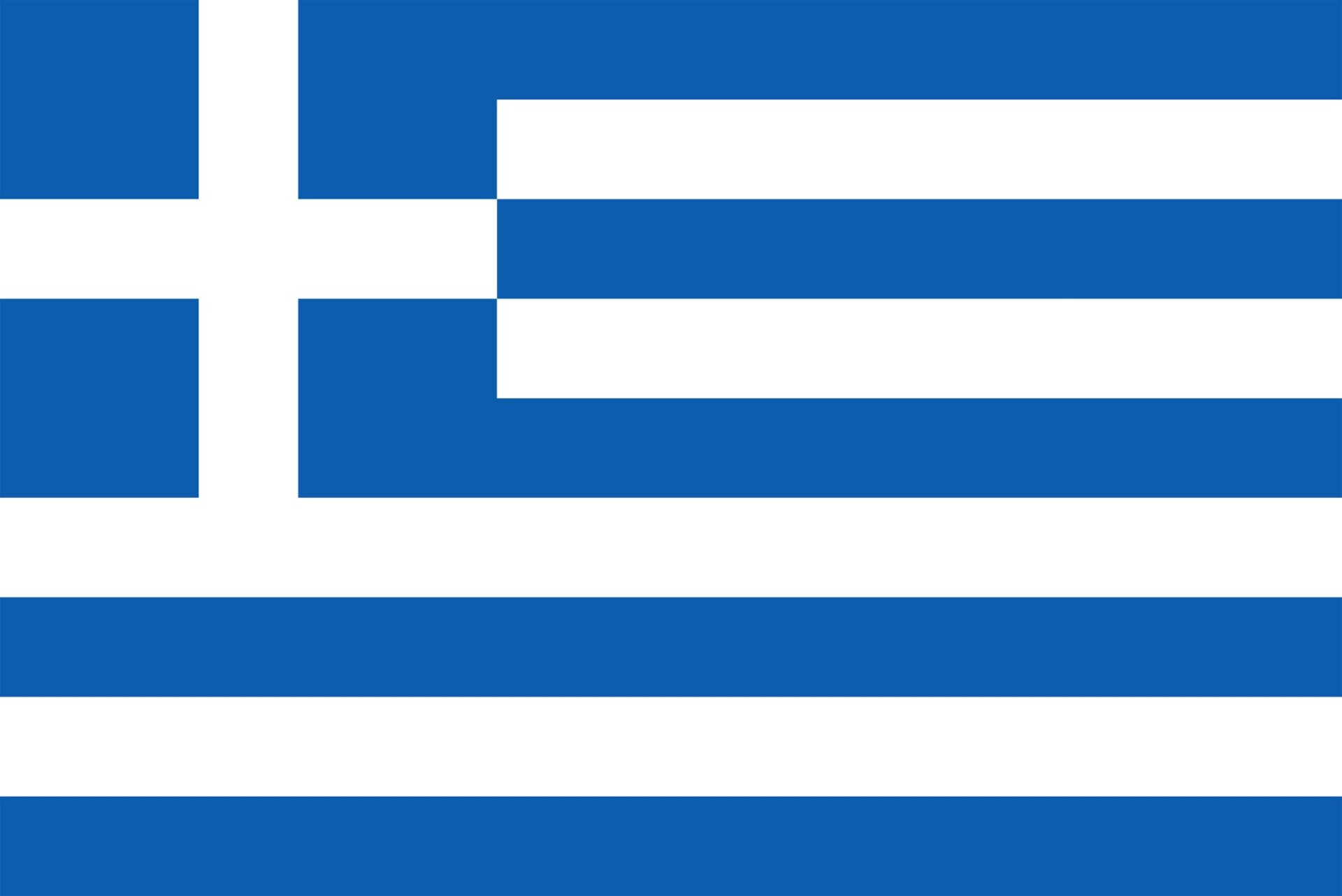 flag of greece vector