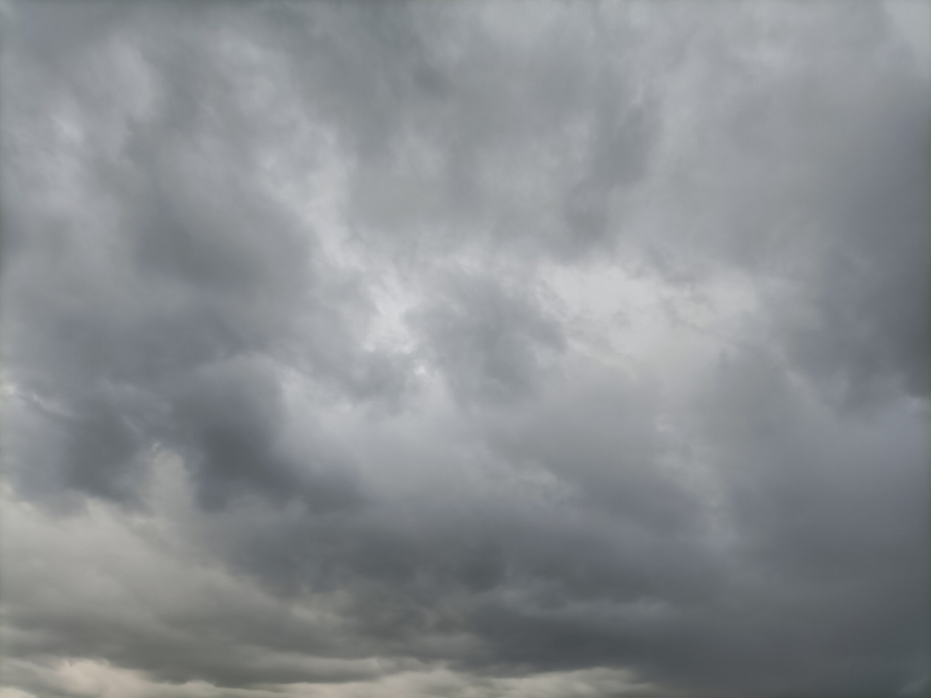 Heavily overcast sky