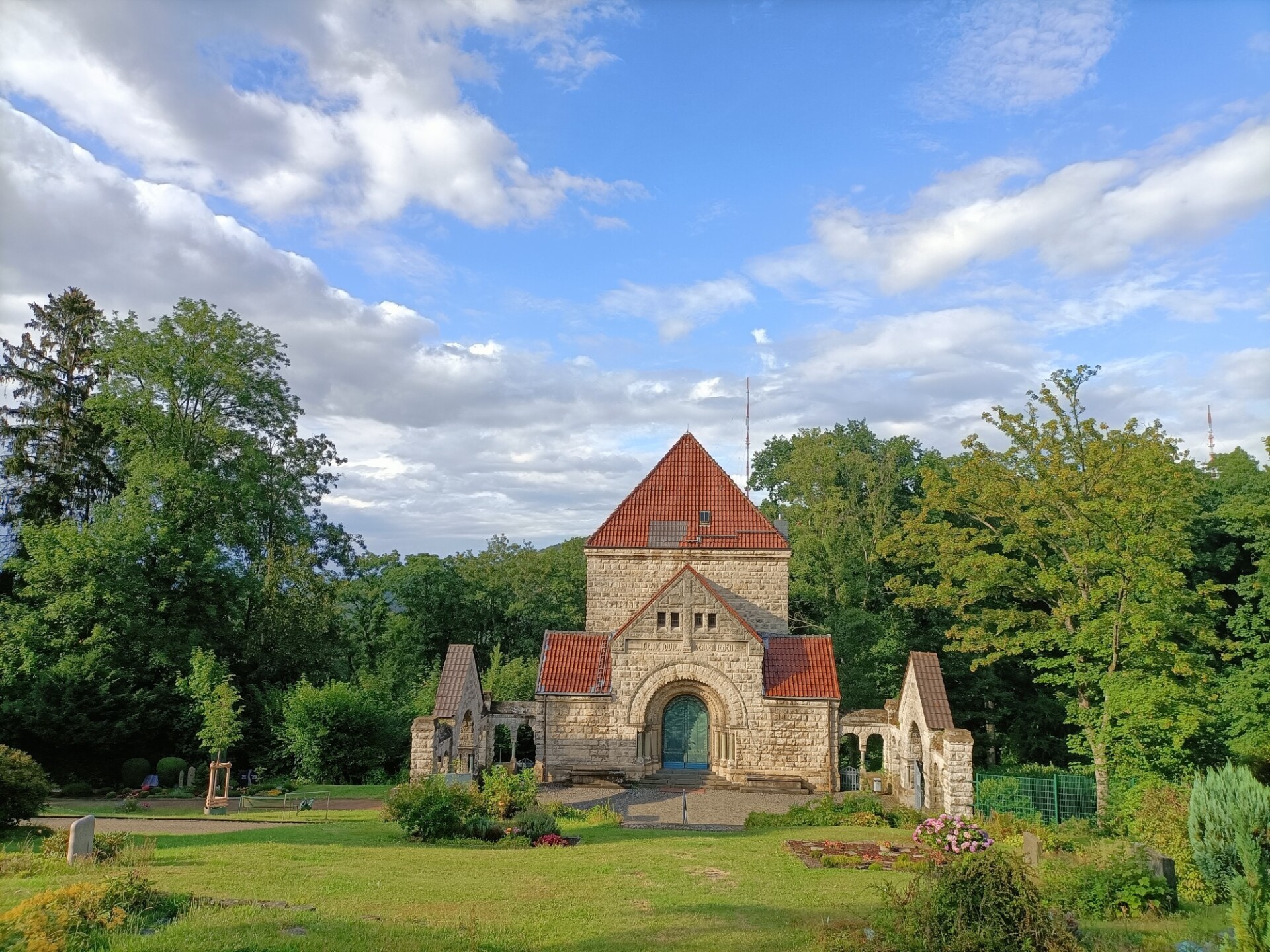 Chapel on a cemetery