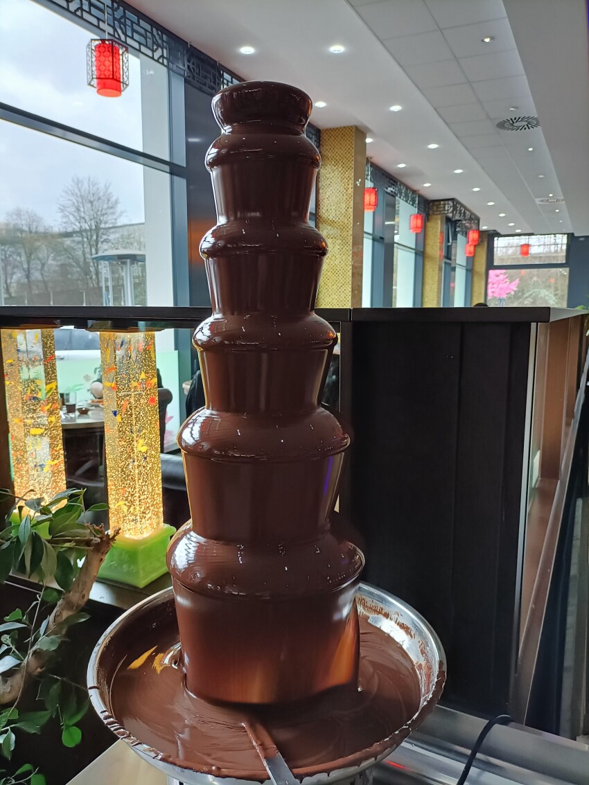 Decadent Chocolate Fountain Delight