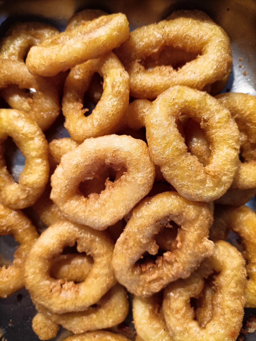 Crispy Fried Squid Rings