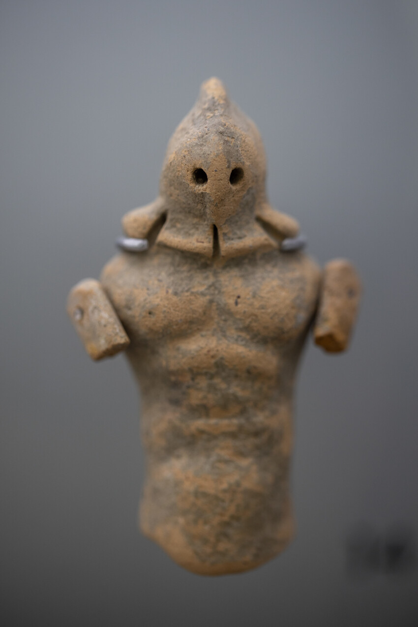 Roman stone figure