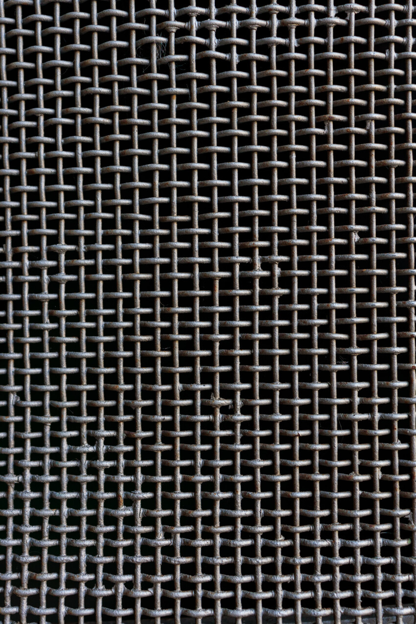Metal grid texture