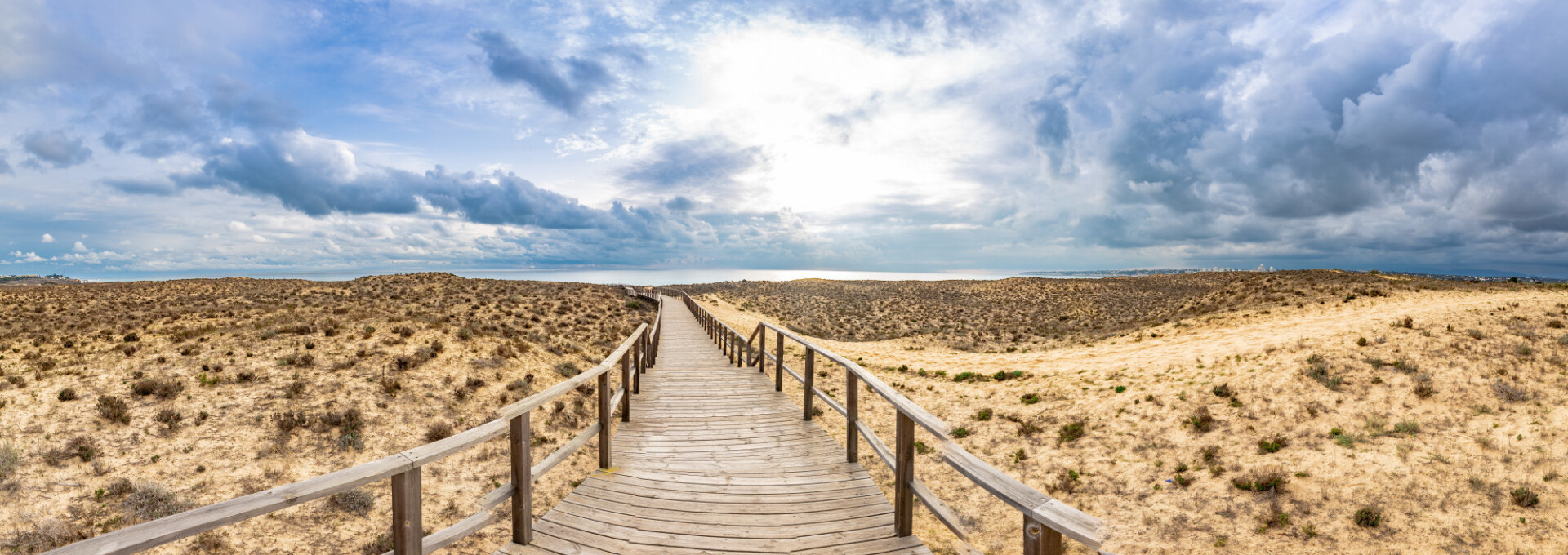 Beach Panorama in Portugal