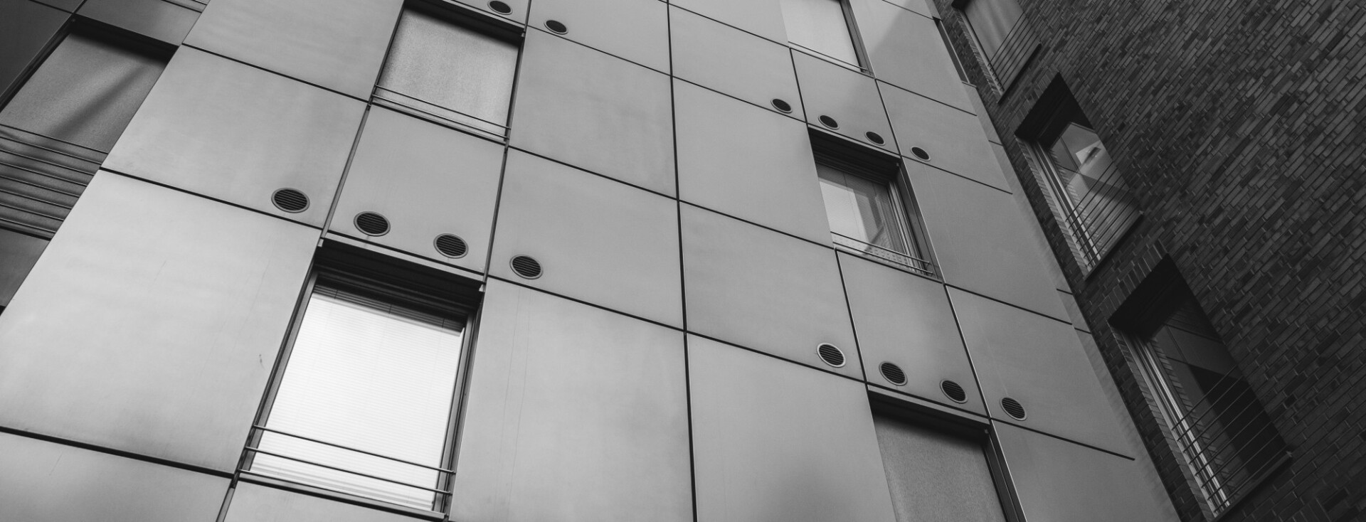 Modern architecture windows