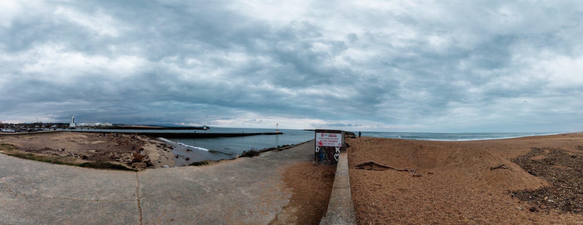 Port of Bayonne Panorama Seascape