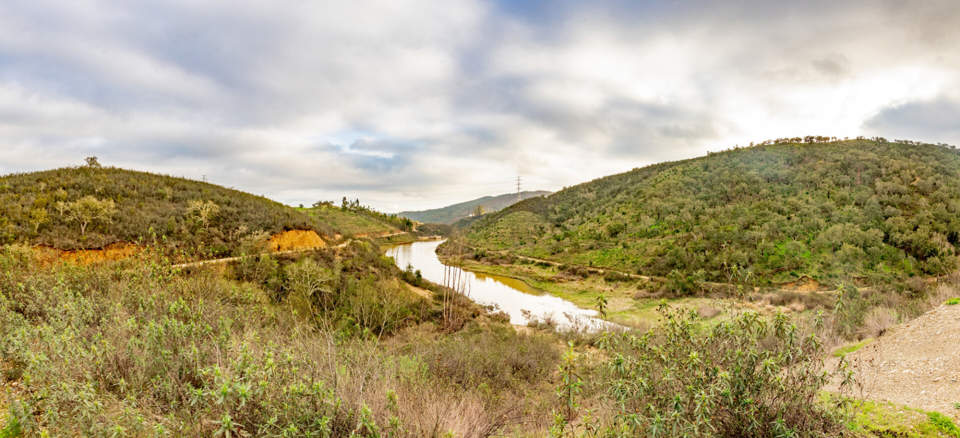 Fonte Ferranha Landscape in Portugal