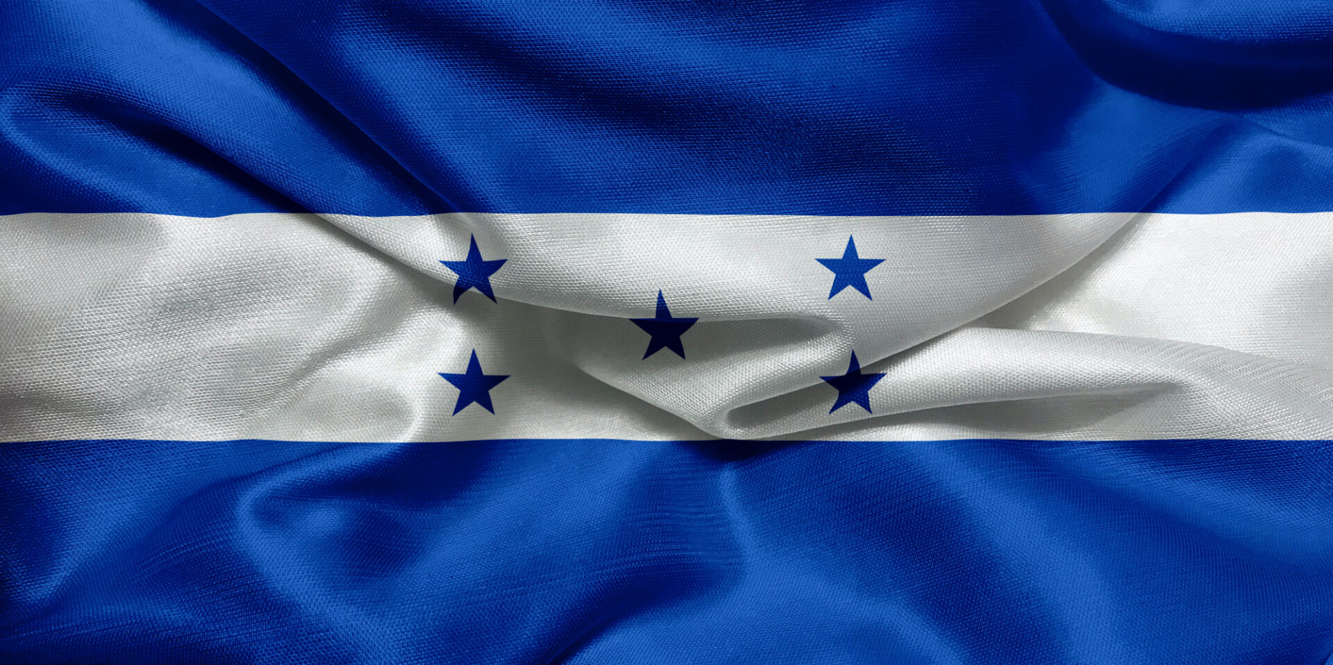 The flag of Honduras.