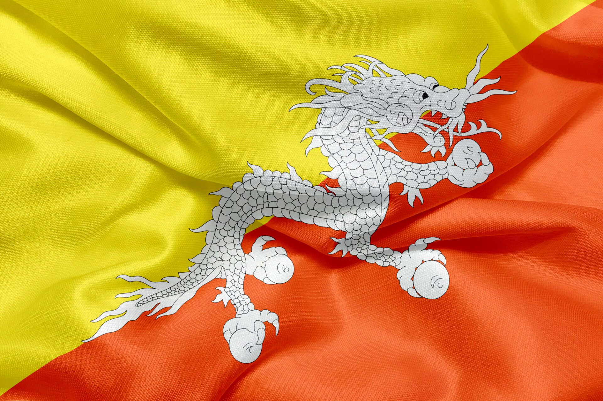 Flag of Bhutan