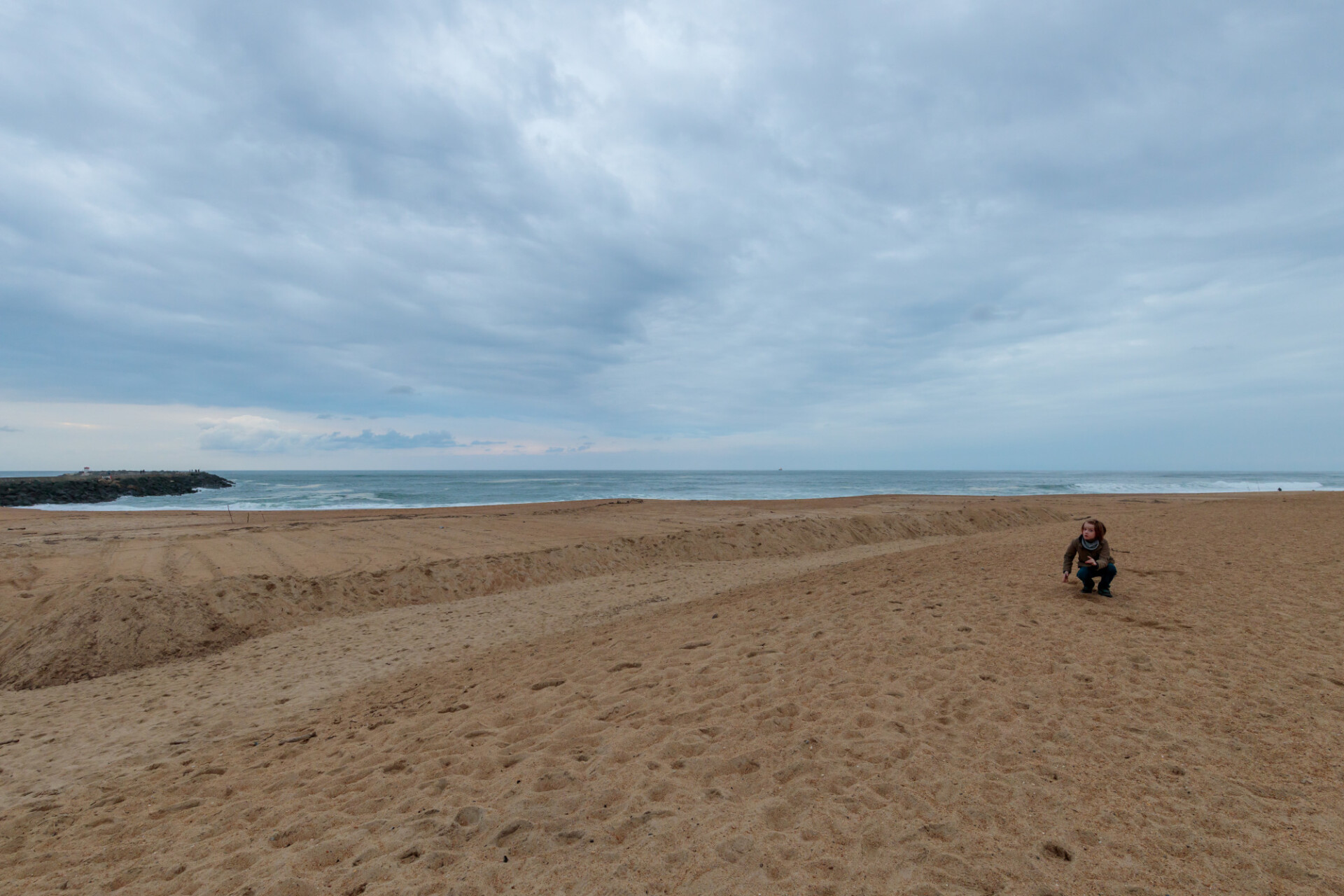 Beach in France, Bayonne