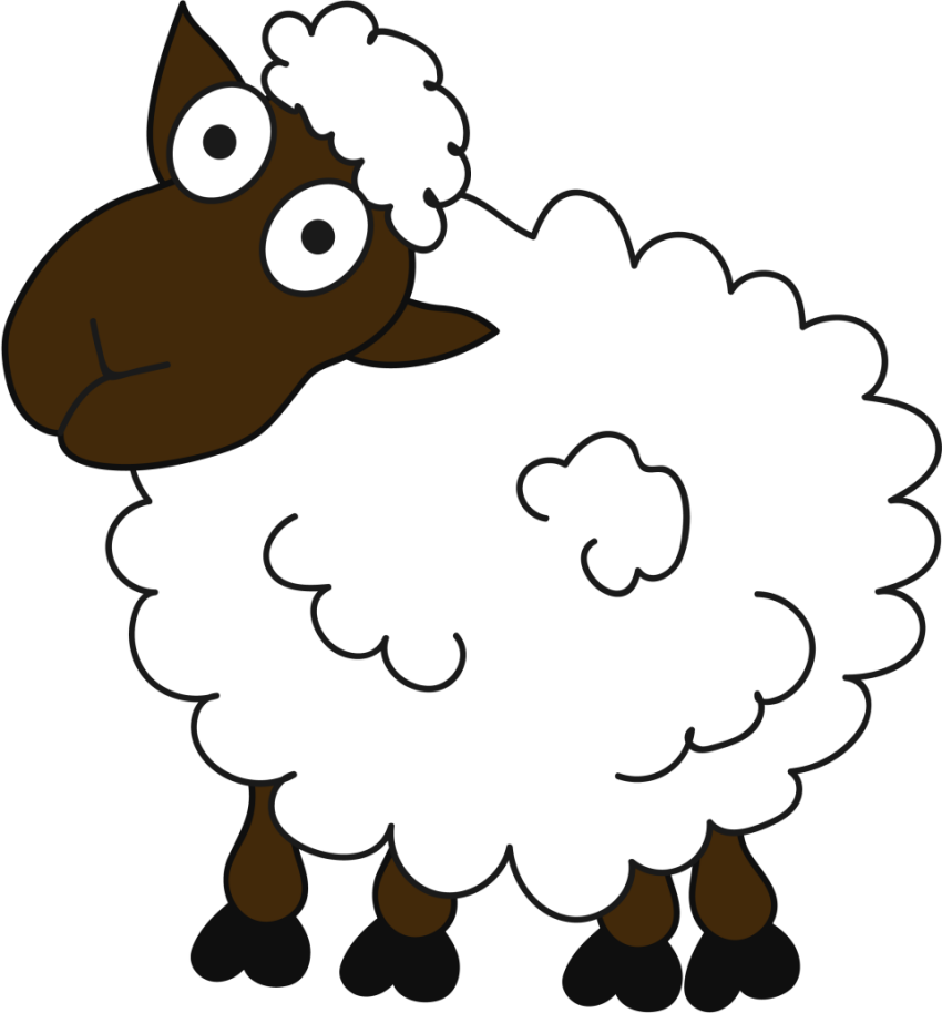 sheep vector and png