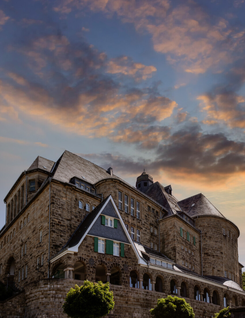 Historic town house in Velbert Langenberg by Germany, NRW