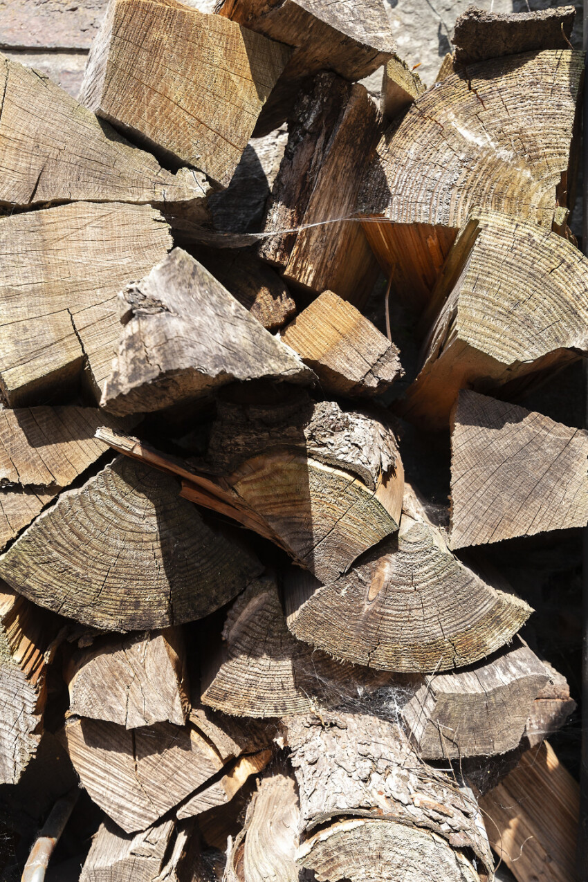 fire wood stack texture