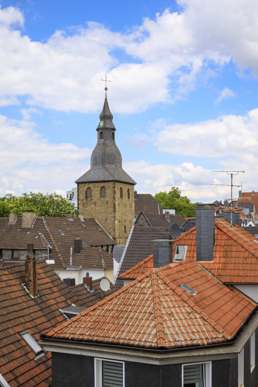 Hattingen in North Rhine Westphalia, Germany