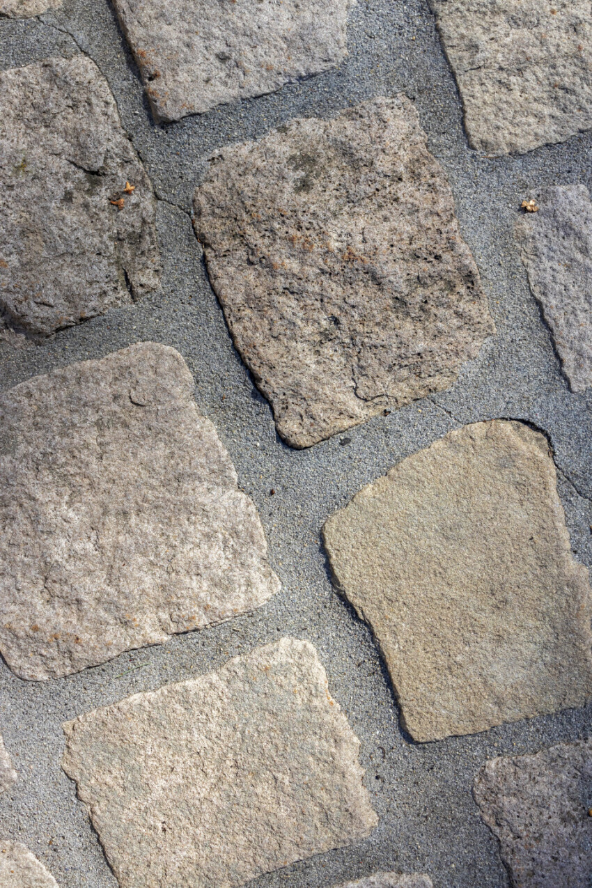 Old Pavement Stone Texture Background