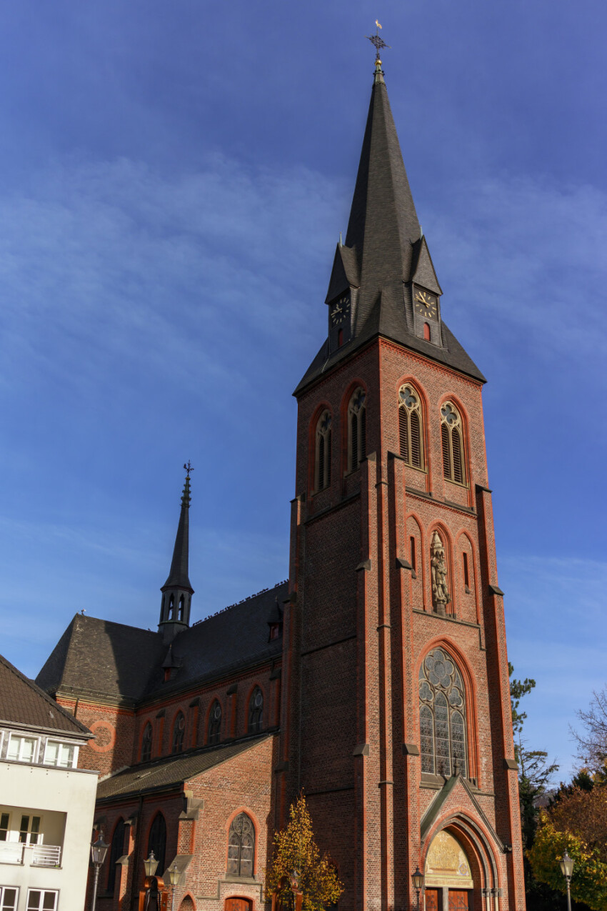 St. Michael Church in Velbert Langenberg by Germany