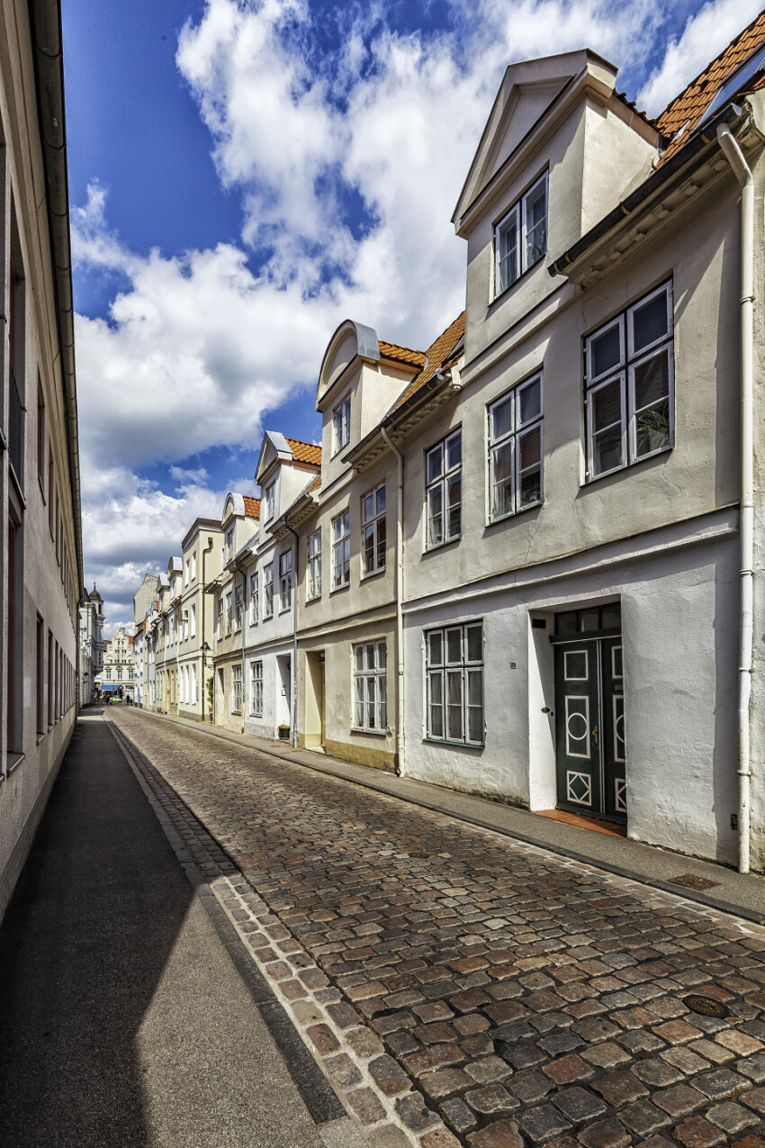 old alley somewhere in lubeck