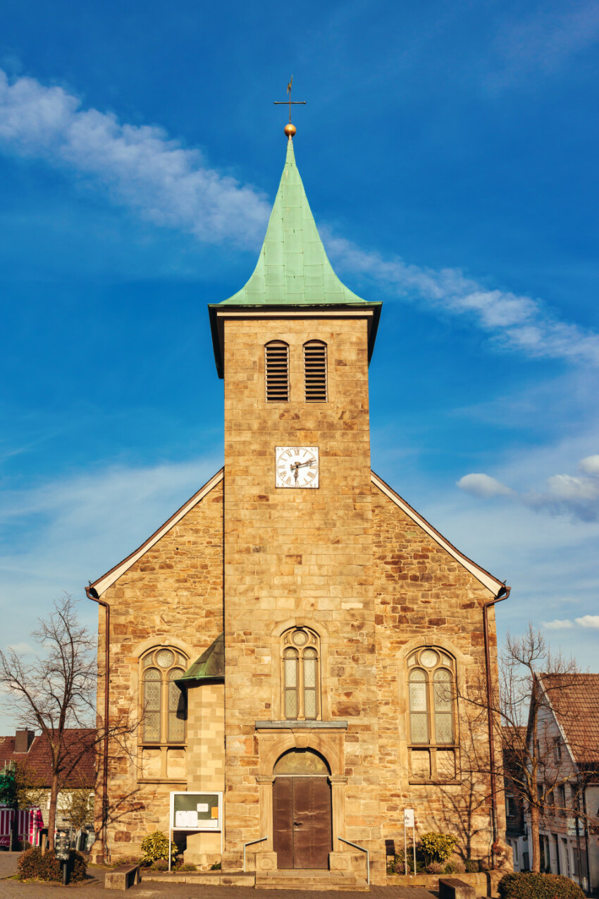 St. Johannes Baptist Church in Hattingen by Germany