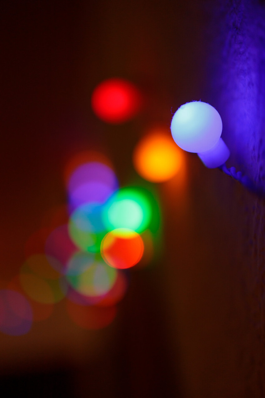 Colorful LED lights