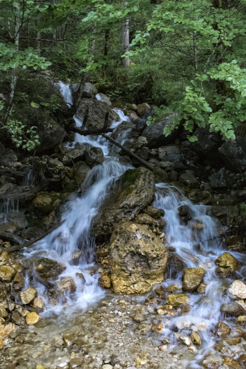 Waterfall in the Alps