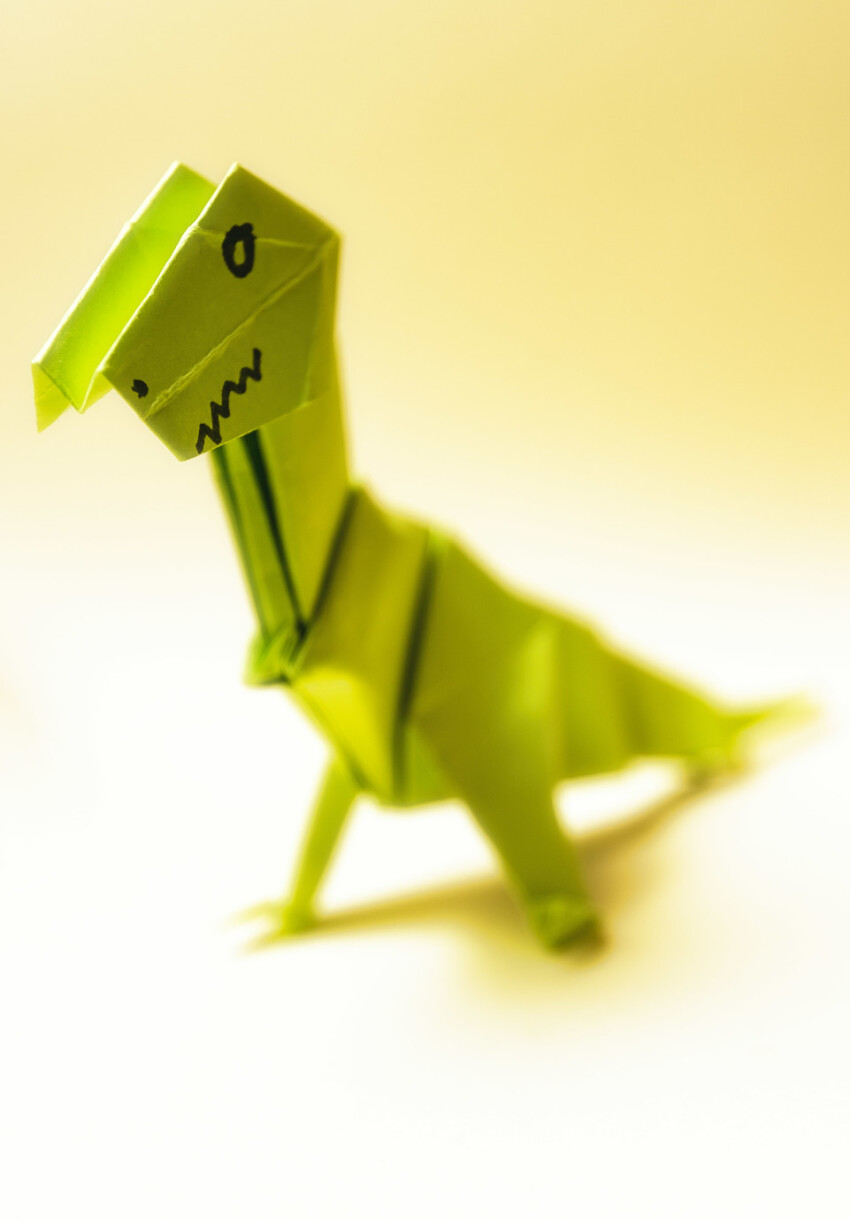 origami t-rex