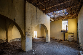Stock Image: Abandoned house in Spain