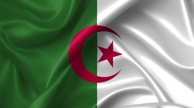 Stock Image: algerian flag country symbol illustration