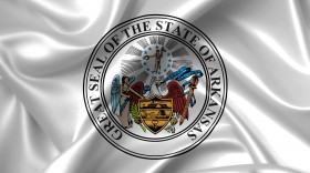 Stock Image: arkansas seal white background