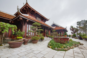 Stock Image: asian house