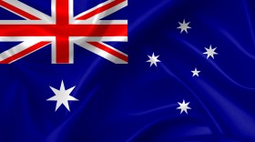 Stock Image: australian flag