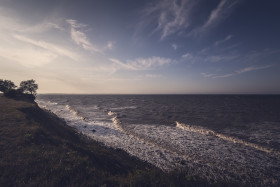 Stock Image: baltic sea waves