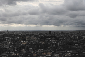 Stock Image: barcelona cityscape