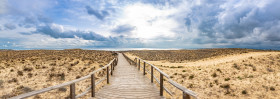 Stock Image: Beach Panorama in Portugal