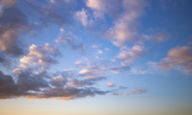 Stock Image: beautiful blue sky gradient