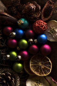 Stock Image: beautiful christmas decoration