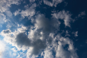 Stock Image: beautiful clouds sky