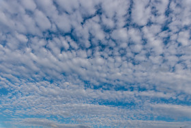 Stock Image: Beautiful cloudy sky