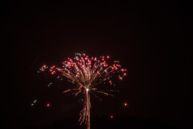 Stock Image: beautiful fireworks