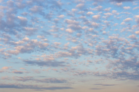 Stock Image: Beautiful light blue Sky with clouds for Sky Replacement