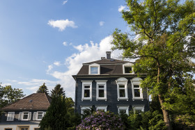 Stock Image: beautiful old estate in wuppertal