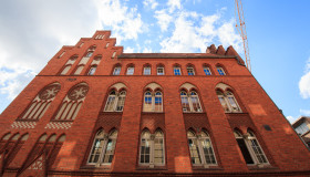 Stock Image: Beautiful old house from 1909 in Lübeck