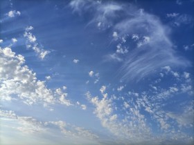 Stock Image: Beautiful sky replacement texture