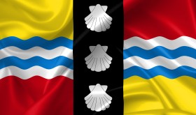 Stock Image: bedfordshire flag
