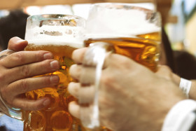 Stock Image: beer prost