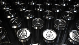 Stock Image: beverage cans