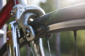 Stock Image: bicycle brake pads